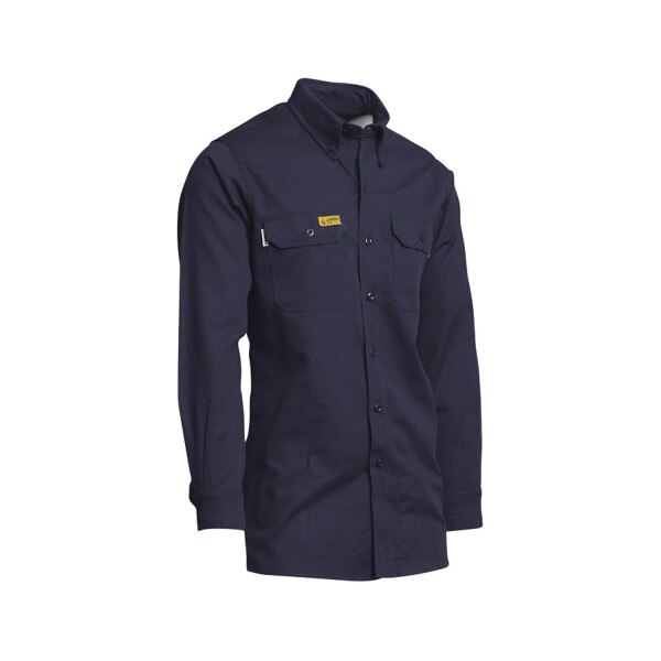 LAPCO 6oz Gold Label Uniform Shirt in Navy